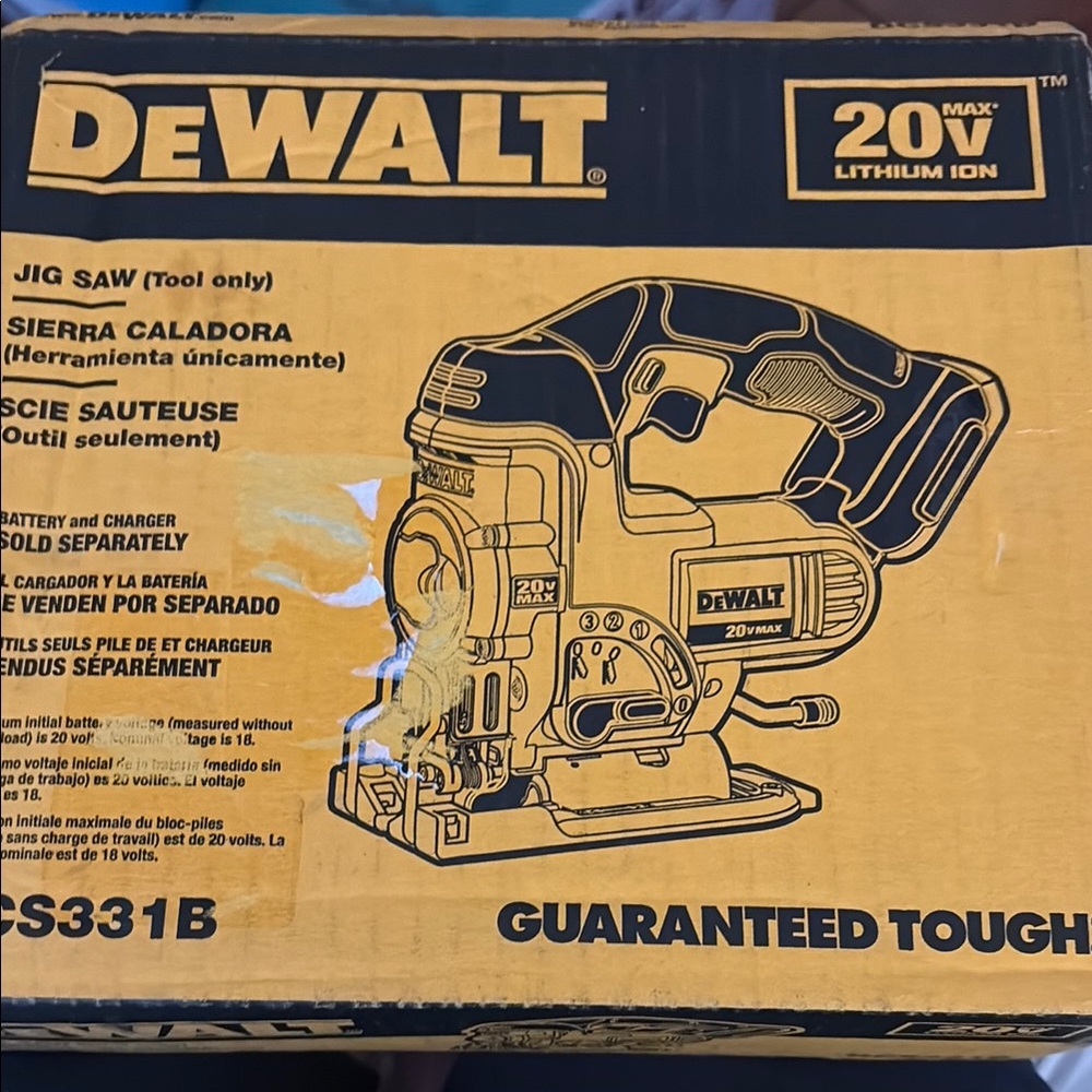 DeWalt 20V Max Jig Saw
